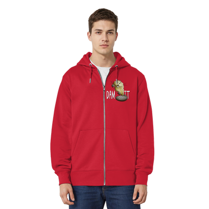 Dam It Verdammt Lustiger Biber - Organic Relaxed Zipper
