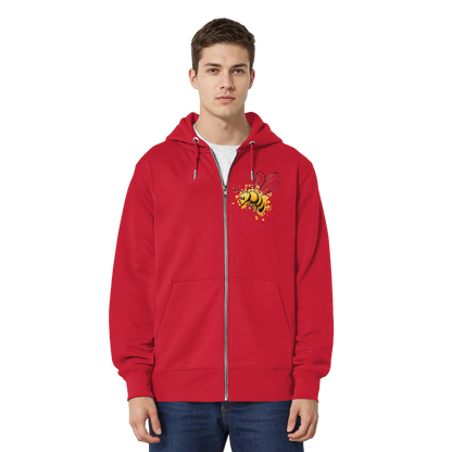Lässige kleine Honig-Biene - Organic Relaxed Zipper