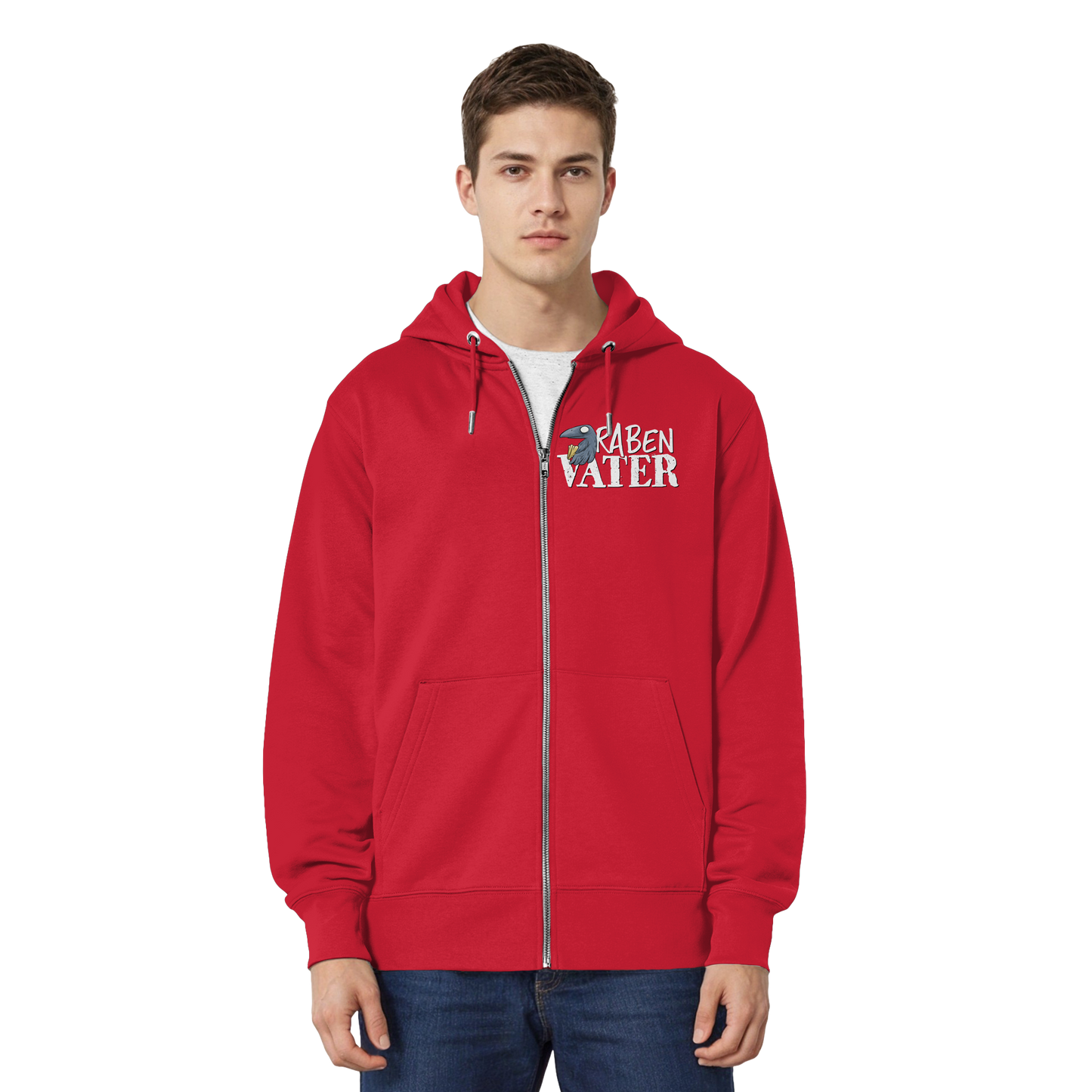 Rabenvater Krähenpapa - Organic Relaxed Zipper