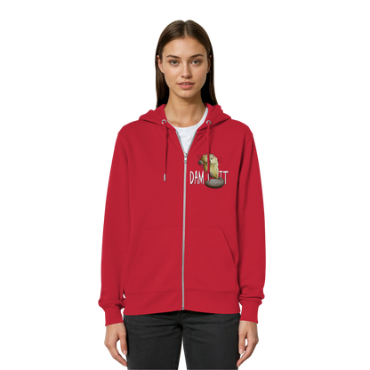 Dam It Verdammt Lustiger Biber - Organic Relaxed Zipper