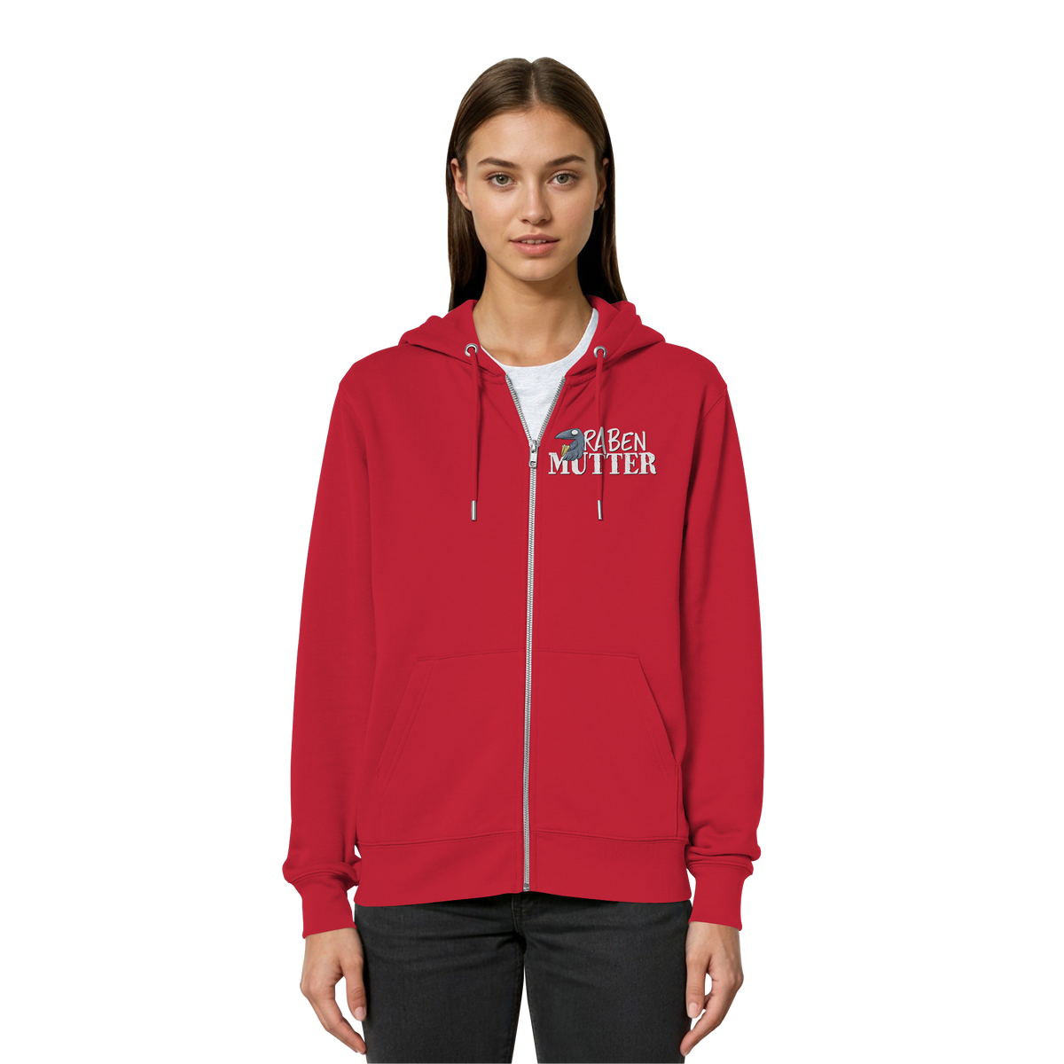Rabenmutter Krähenmama - Organic Relaxed Zipper