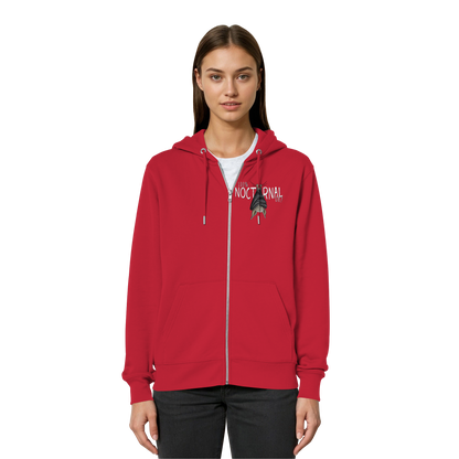 100% nachtaktive Fledermaus - Organic Relaxed Zipper