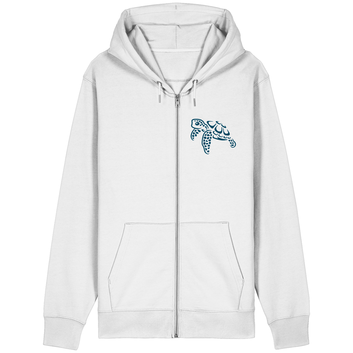 Lässig lustige Wasserschildkröte - Organic Relaxed Zipper