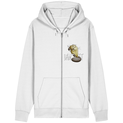Dam It Verdammt Lustiger Biber - Organic Relaxed Zipper