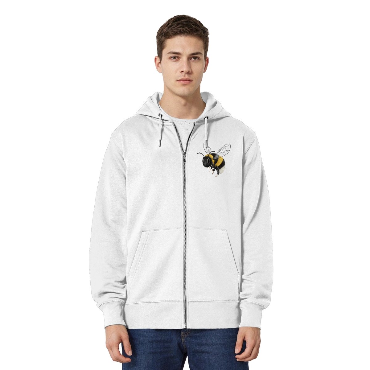 Kleine brummige Hummel - Organic Relaxed Zipper