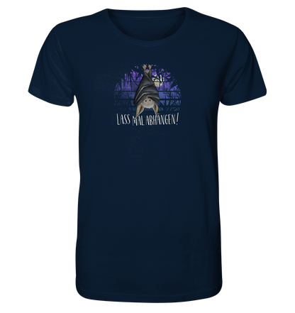 Lass mal abhängen Fledermaus - Organic Shirt
