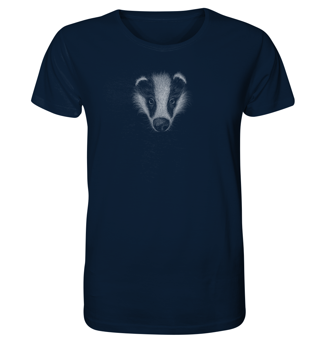 Kritzel-Kunst Dachs Illustration - Organic Shirt