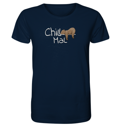 Chill Mal schläfriger Braunbär - Organic Shirt
