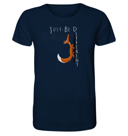 Just Be Different | Sei Anders, kleiner Fuchs - Organic Shirt
