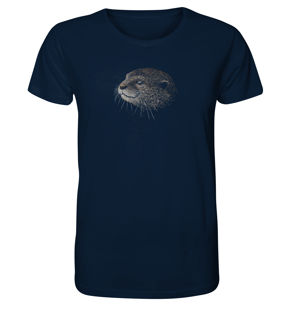 Otter Bleistift Zeichnung KritzelKunst - Organic Shirt