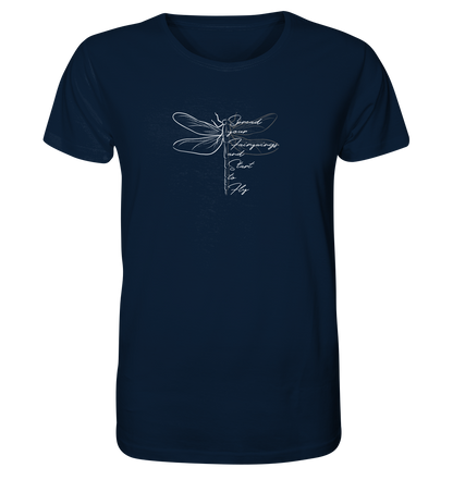 Breite die Flügel aus und flieg los | Libelle - Organic Shirt