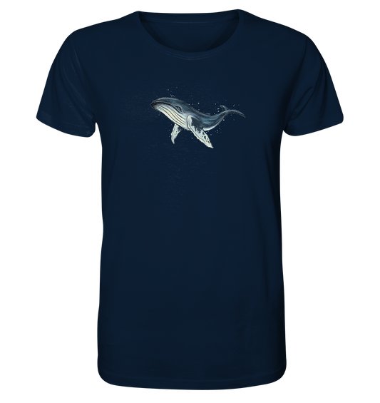 Tiefsee Ozean-Riese Buckelwal - Organic Shirt