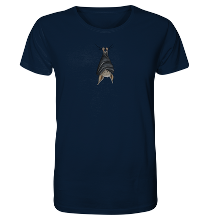 Lustig chillende Fledermaus - Organic Shirt