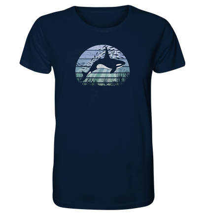 Retro Tiefsee Schwertwal Orca - Organic Shirt