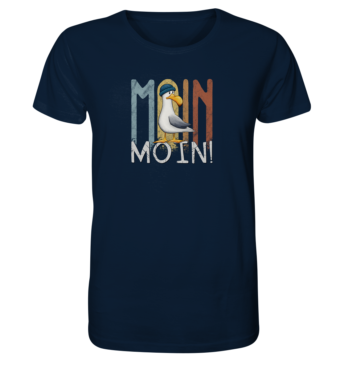 Moin Moin norddeutsche Möwe - Organic Shirt