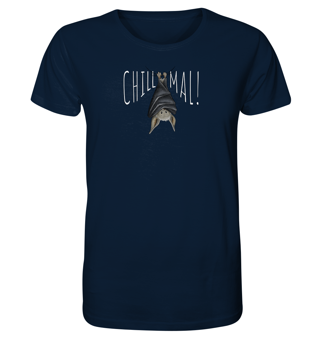 Chill Mal gemütliche Fledermaus - Organic Shirt