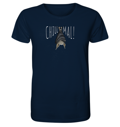 Chill Mal gemütliche Fledermaus - Organic Shirt
