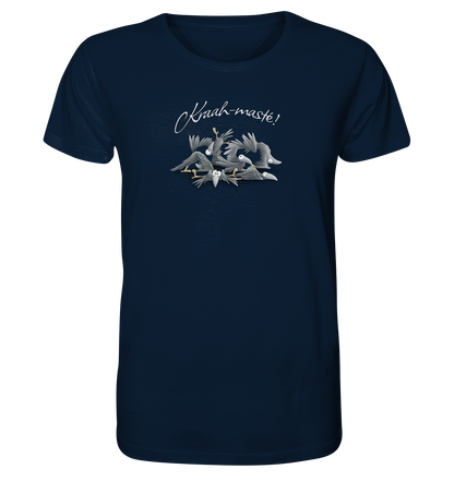 Kraah-masté! Yoga Raben Krähen - Organic Shirt