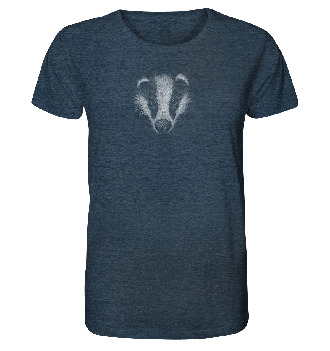 Kritzel-Kunst Dachs Illustration - Organic Shirt