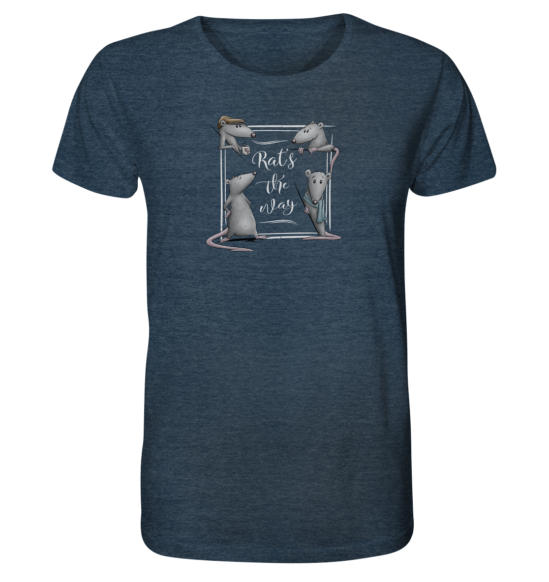 Rat’s The Way Kaffeehaus Ratten - Organic Shirt