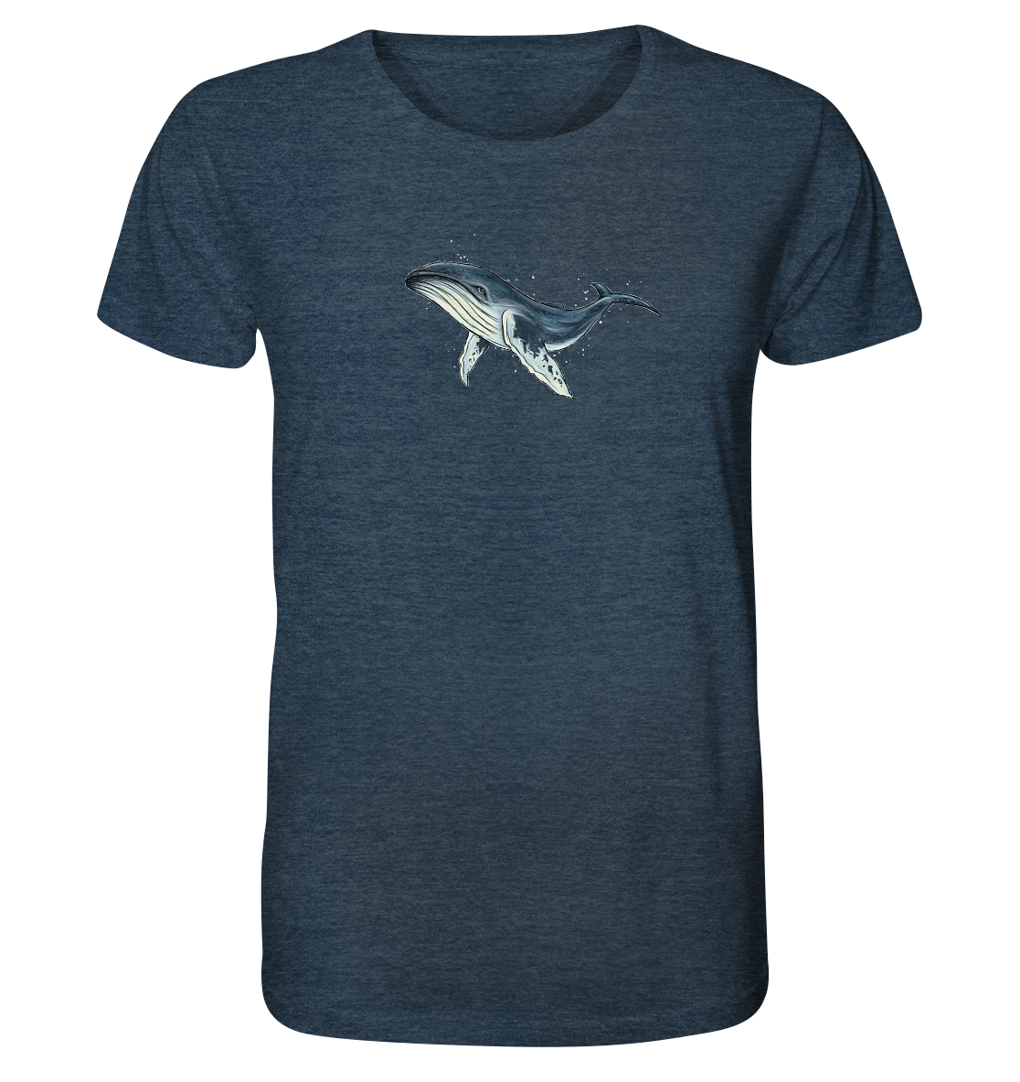 Tiefsee Ozean-Riese Buckelwal - Organic Shirt
