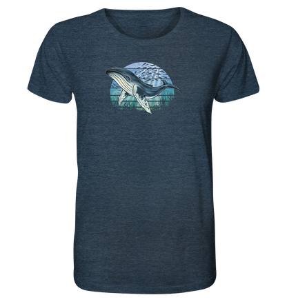 Retro Unterwasser Buckelwal - Organic Shirt