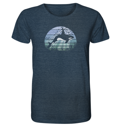 Retro Tiefsee Schwertwal Orca - Organic Shirt