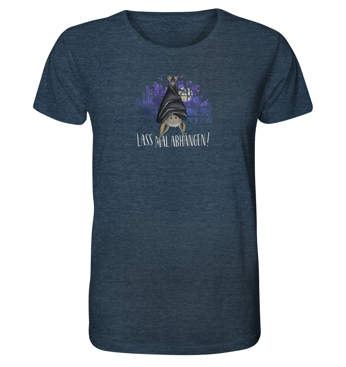 Lass mal abhängen Fledermaus - Organic Shirt
