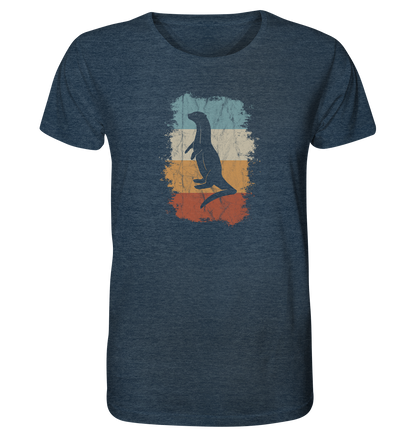 Retro Otter Fischotter Silhouette - Organic Shirt