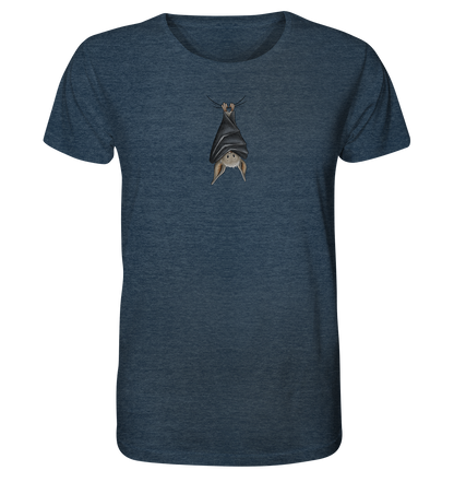 Lustig chillende Fledermaus - Organic Shirt