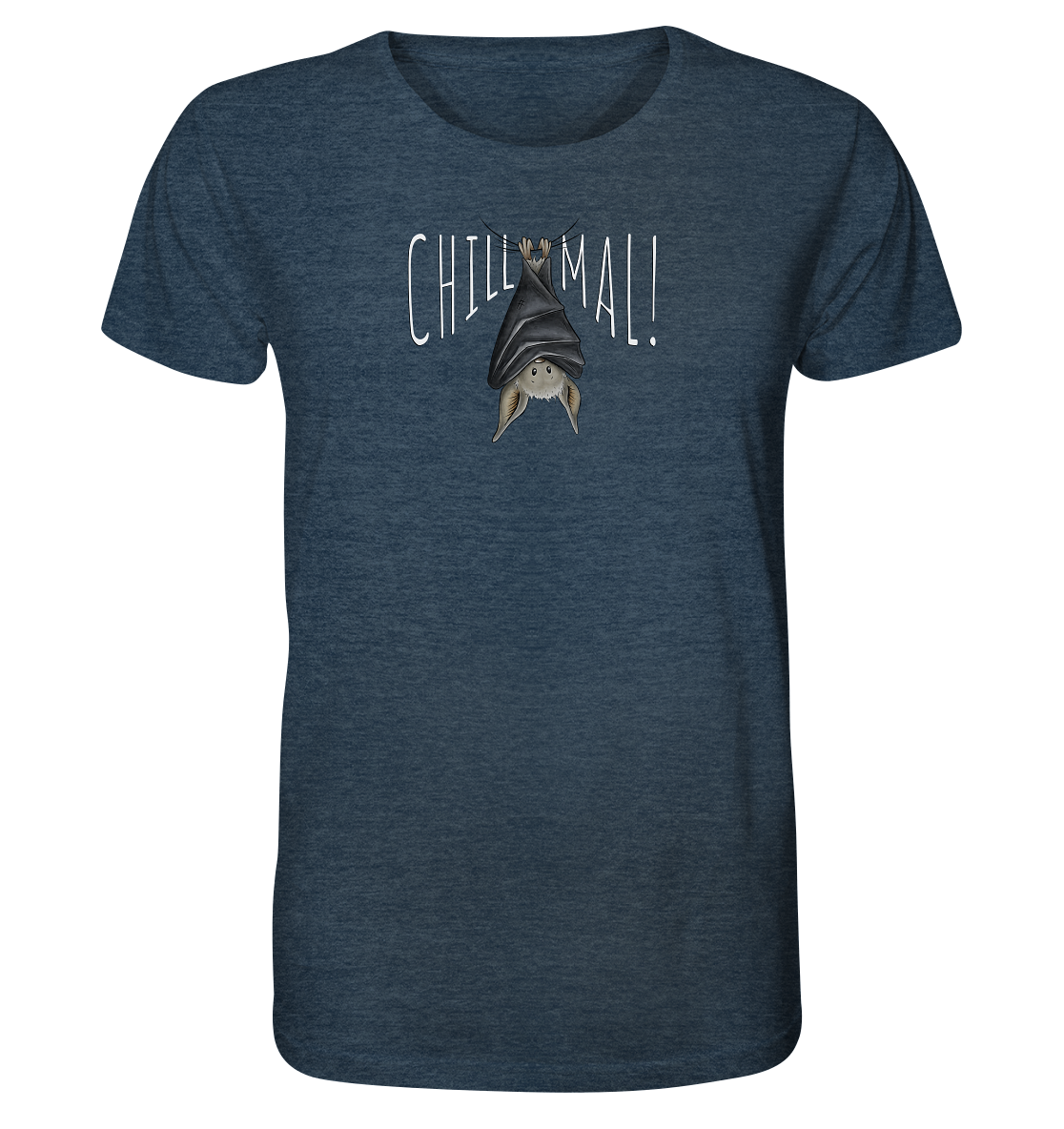 Chill Mal gemütliche Fledermaus - Organic Shirt
