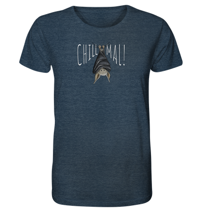 Chill Mal gemütliche Fledermaus - Organic Shirt