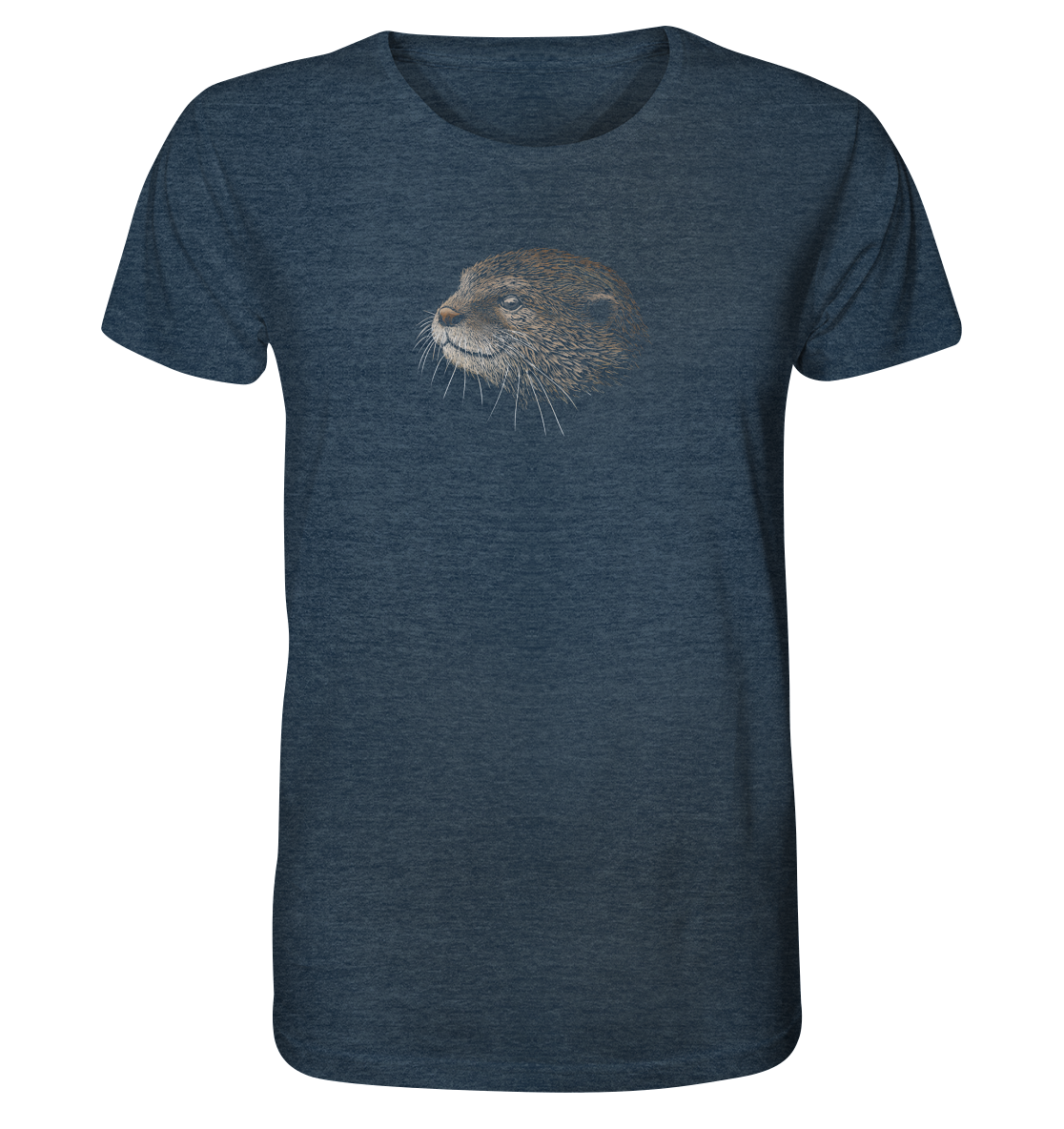 Otter Bleistift Zeichnung KritzelKunst - Organic Shirt