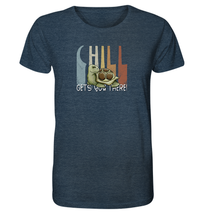 Gechillt gemütliche Schildkröte - Organic Shirt