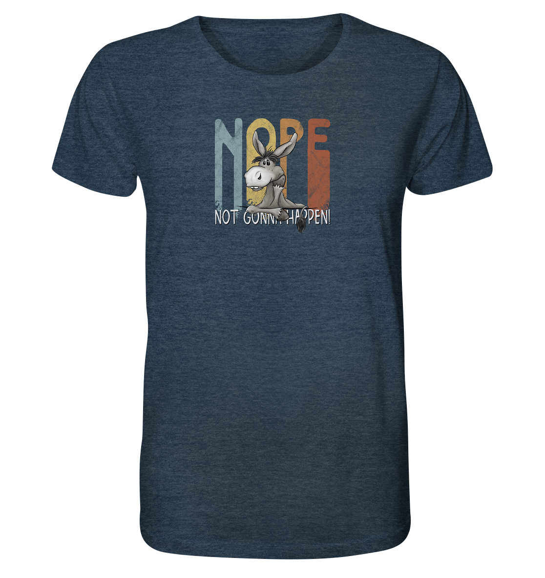 Nope | bockiger Esel - Organic Shirt