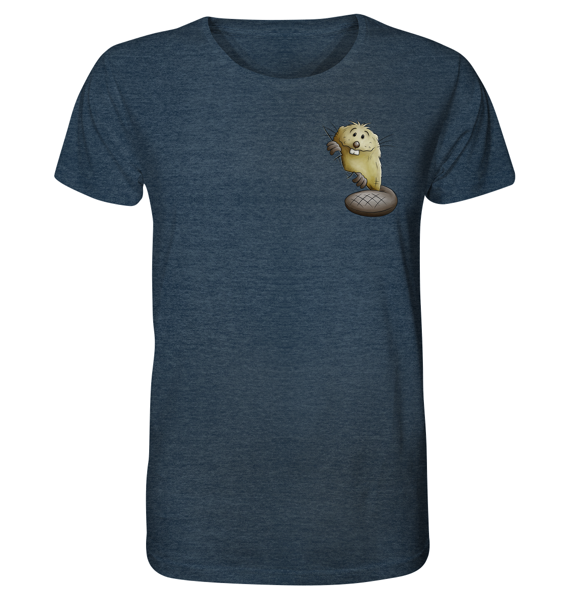 Lustiger frecher Biber - Organic Shirt