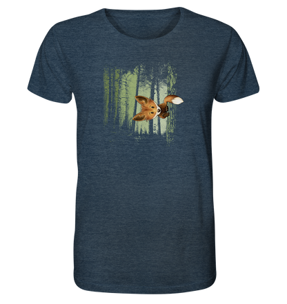 Fuchs im Zwielicht-Wald - Organic Shirt