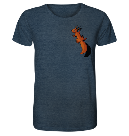 Süßes Eichhörnchen klettert - Organic Shirt