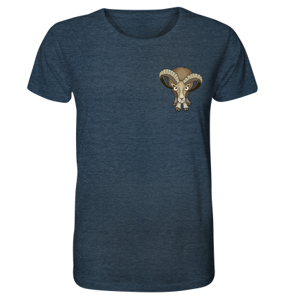 Bockiges Mufflon Widder Schafbock - Organic Shirt