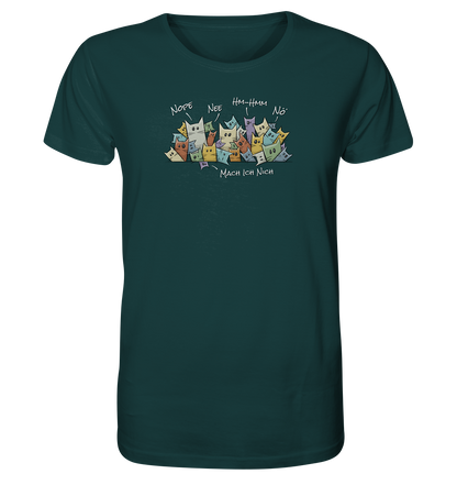Nope, Nee, Nö Katzen - Organic Shirt