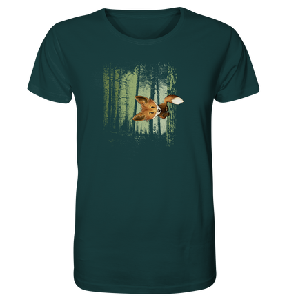 Fuchs im Zwielicht-Wald - Organic Shirt