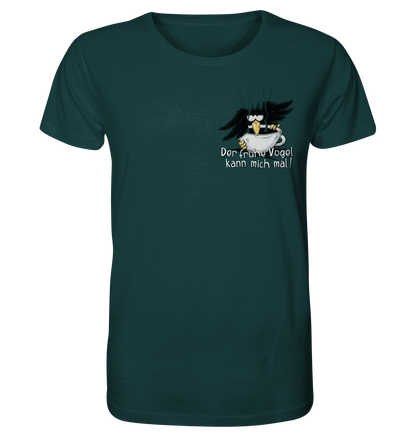 Der frühe Vogel kann mich mal | Kaffee Rabe - Organic Shirt