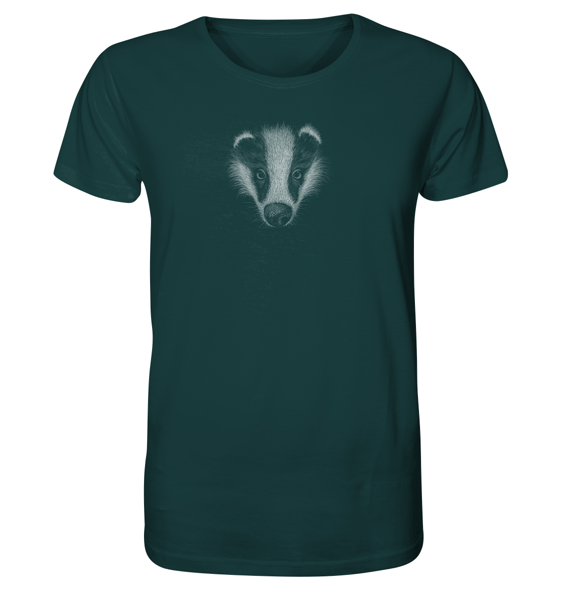 Kritzel-Kunst Dachs Illustration - Organic Shirt