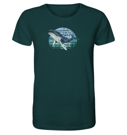 Retro Unterwasser Buckelwal - Organic Shirt