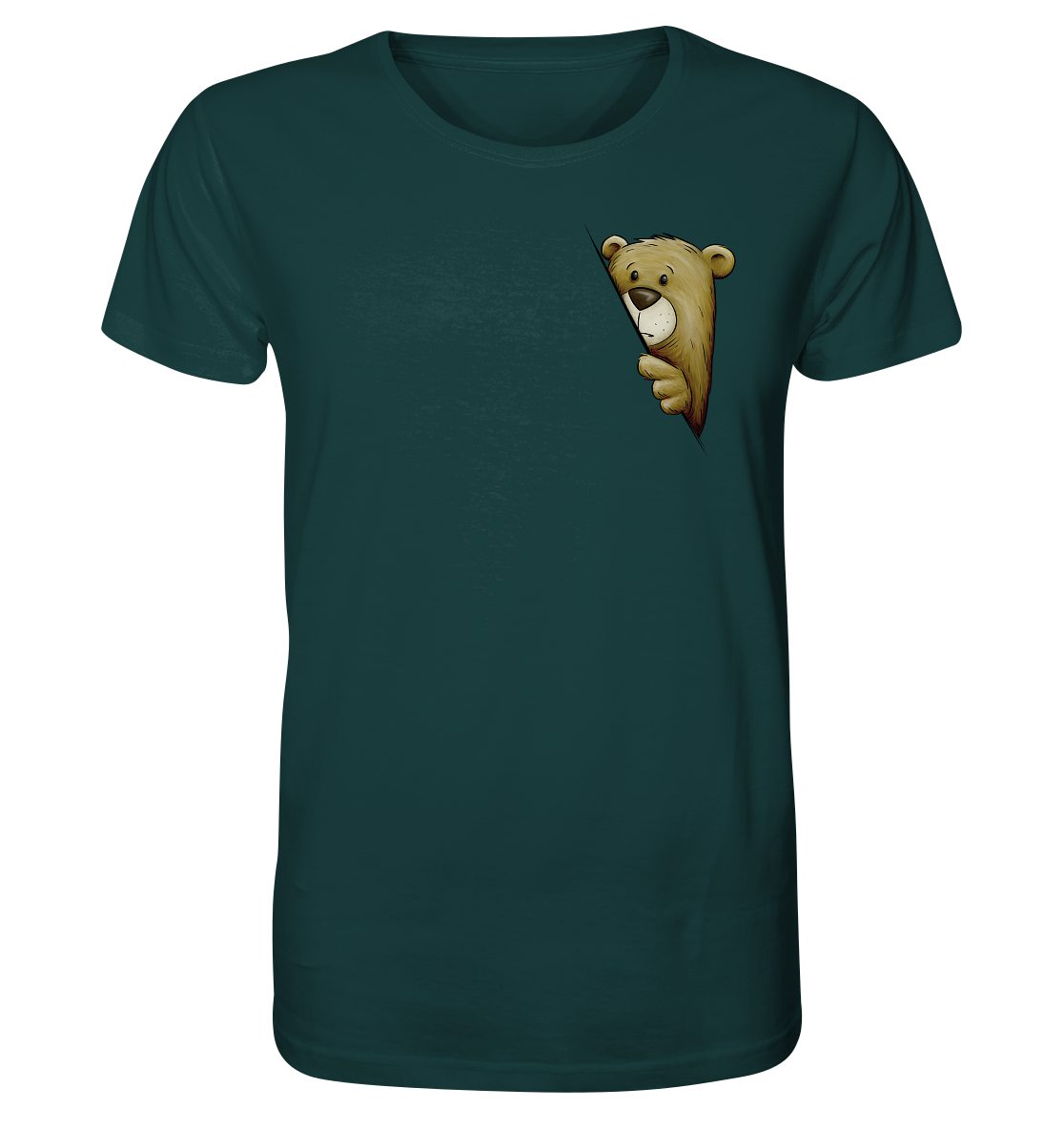 Funky Bär Illustration - Organic Shirt