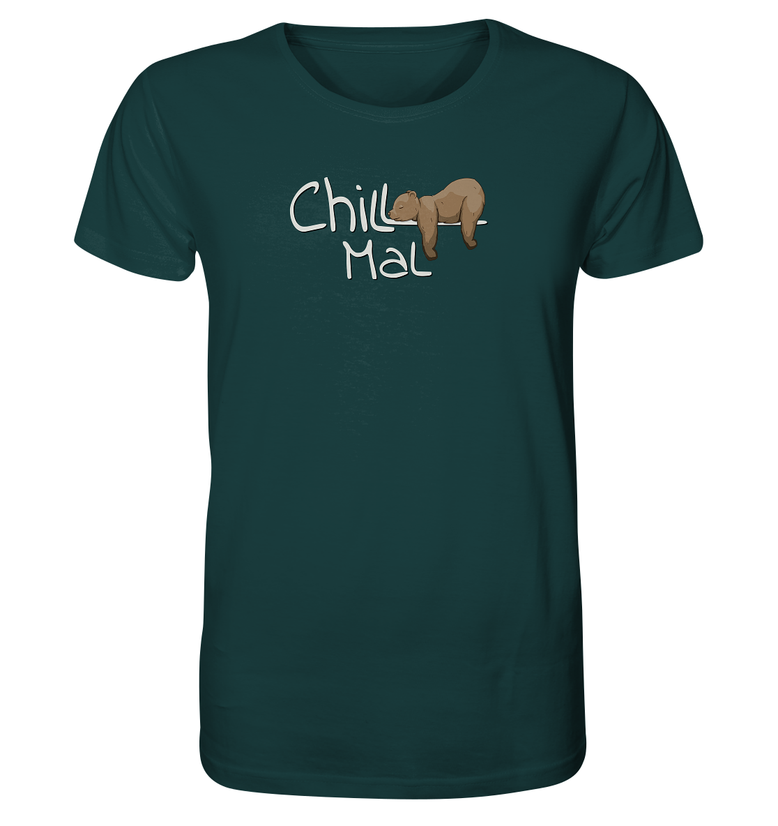 Chill Mal schläfriger Braunbär - Organic Shirt