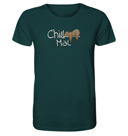 Chill Mal schläfriger Braunbär - Organic Shirt