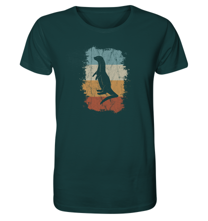 Retro Otter Fischotter Silhouette - Organic Shirt