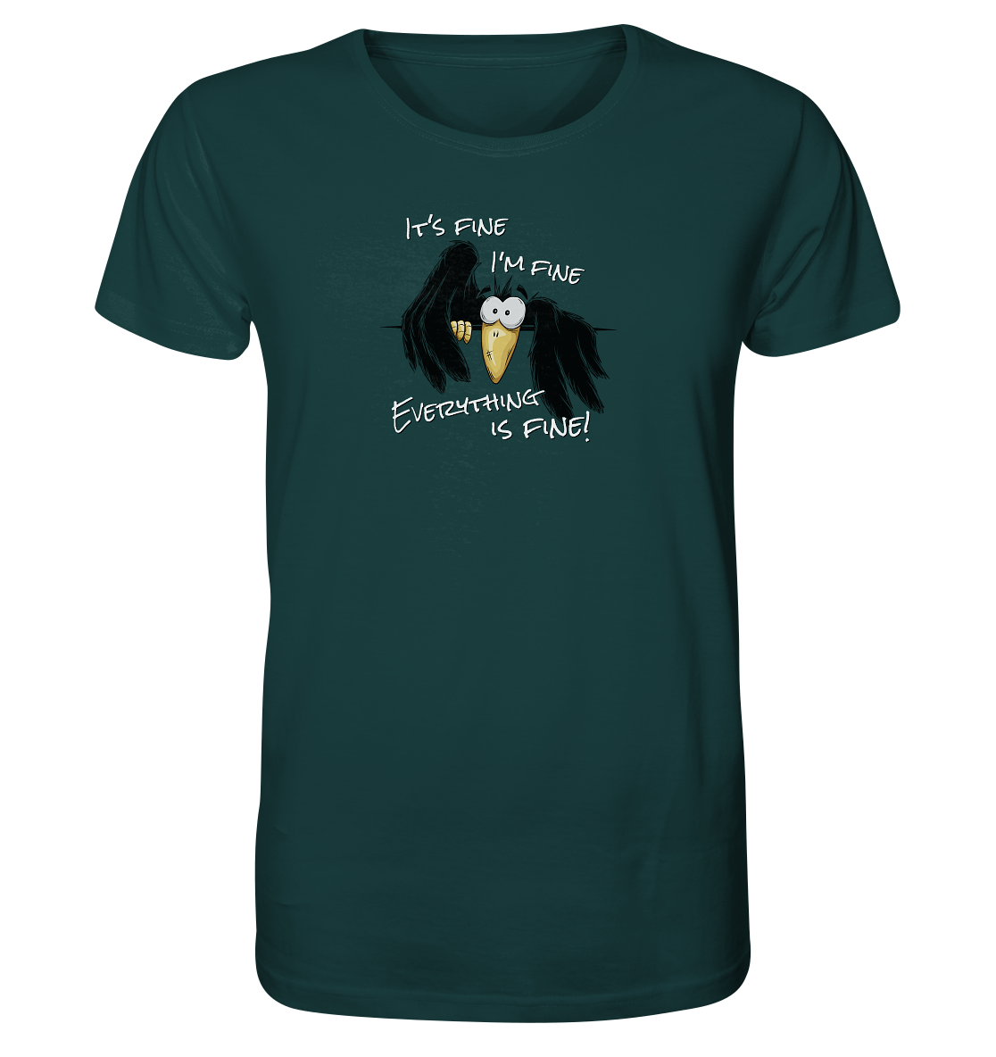 I’m Fine Rabe | Alles Gut Krähe - Organic Shirt