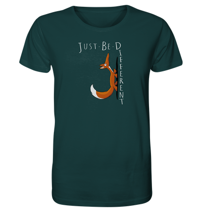 Just Be Different | Sei Anders, kleiner Fuchs - Organic Shirt
